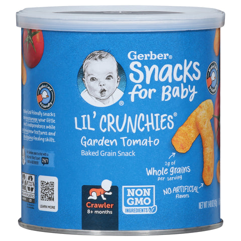 Gerber Graduates Lil Crunchies Garden Tomato 1.48 OZ