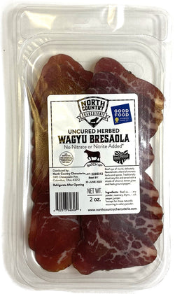 North Country Charcuterie Herbed Wagyu Bresaola - 2 OZ 15 Pack