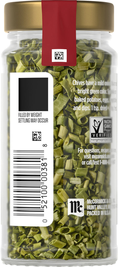 McCormick Gourmet Freeze Dried Chives - 0.12 OZ 3 Pack
