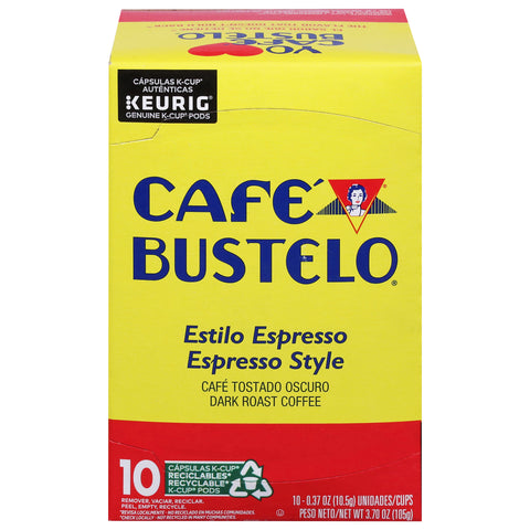 Cafe Bustelo Dark Roast Espresso Style Coffee 10