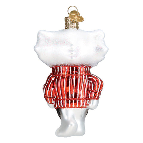 Wisconsin Bucky Ornament