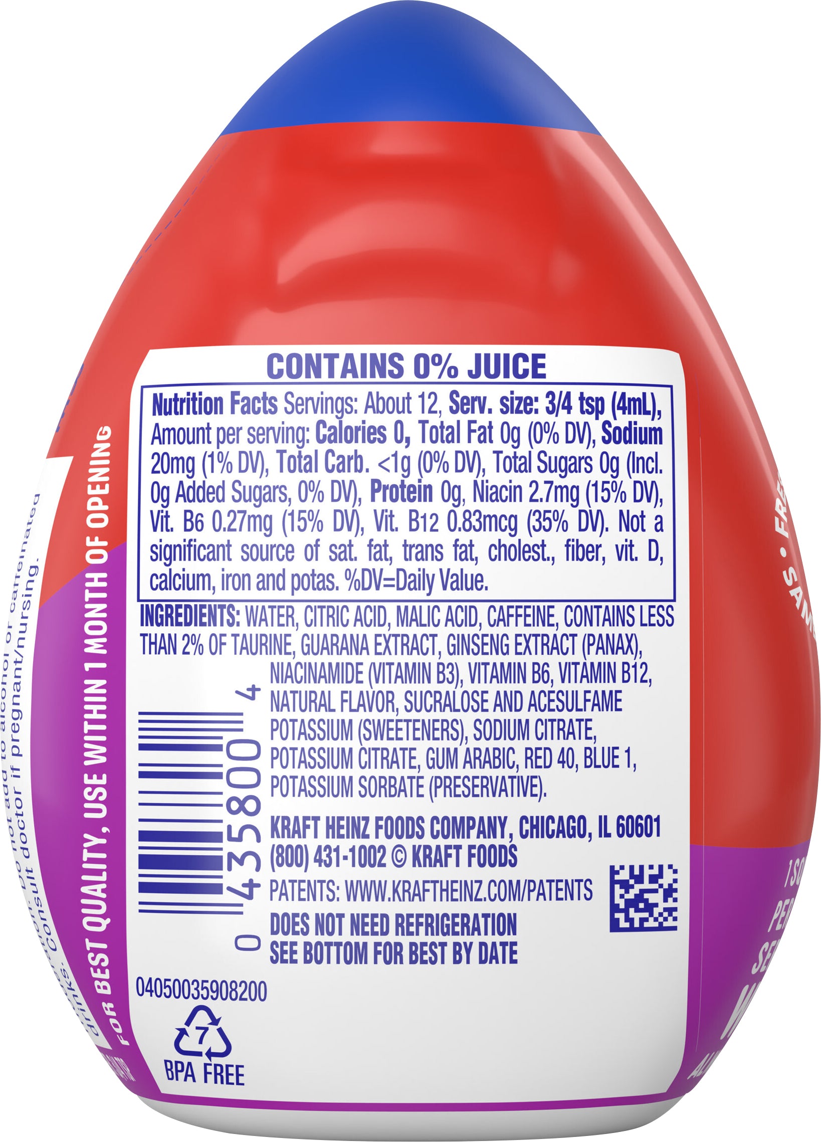 Mio Energy Acai Berry Storm - 1.62 FZ 12 Pack – StockUpExpress