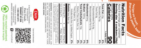 Breton Gluten Free Original With Flax Cracker 4.76 OZ
