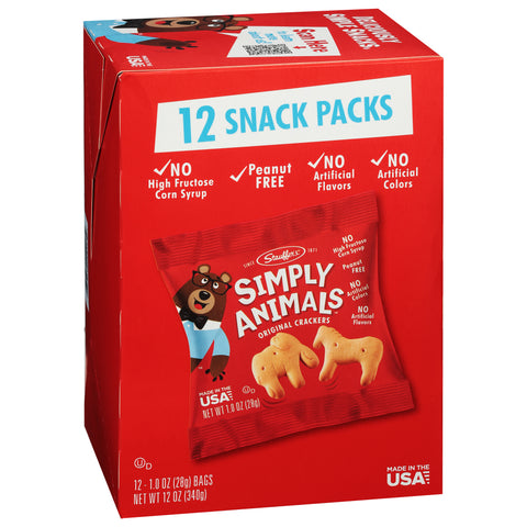 Stauffer's Simply Animals Original Crackers 12