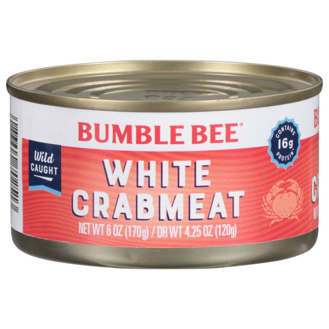 Bumble Bee Crabmeat Fancy White 6 OZ