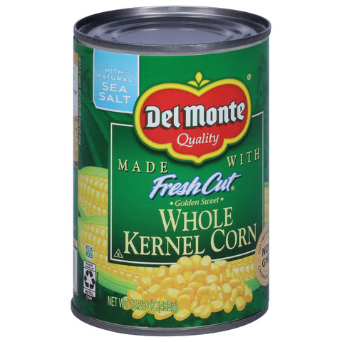 Del Monte Vegetables Fresh Cut Whole Kernel Corn 15.25 OZ