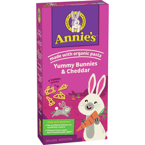 Annie's Homegrown Pasta Bunny Pasta With Yummy Cheese 6 OZ