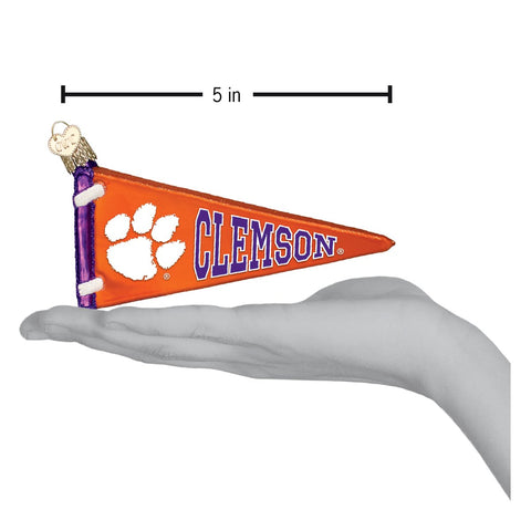 Clemson Pennant Ornament