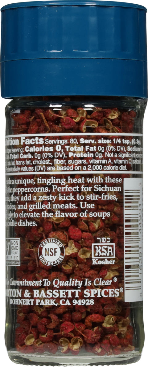 Morton & Bassett Grinder Sichuan Peppercorns 0.9 oz