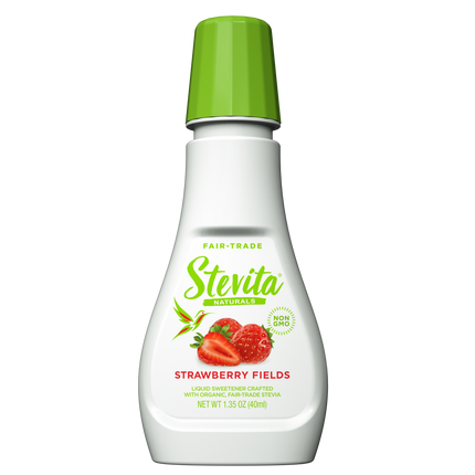 Stevita Naturals Stevita Liquid Drops Strawberry Fields - 1.35 OZ 12 Pack
