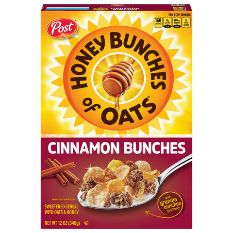 Honey Bunches of Oats Cinnamon Bunches 12 OZ