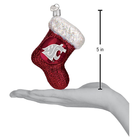 WSU Stocking Ornament