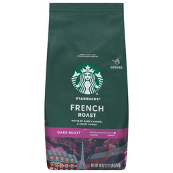 Starbucks Ground Coffee French Roast - 18 OZ 6 Pack