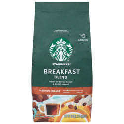 Starbucks Ground Coffee Breakfast Blend - 18 OZ 6 Pack