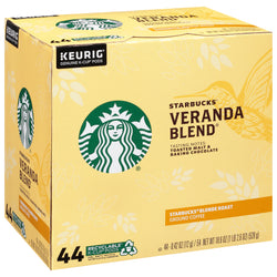Starbucks K-Cups Veranda Blend Blonde Roast - 18.6 OZ 4 Pack