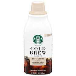 Starbucks Coffee Cold Brew Madagascar Vanilla - 32 FZ 6 Pack