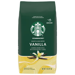 Starbucks Vanilla Ground Coffee - 11 OZ 6 Pack