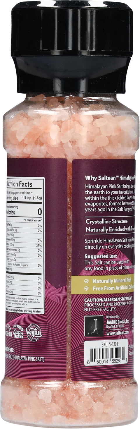 Saltean Himalayan Pink Salt Grinder 7.93 oz