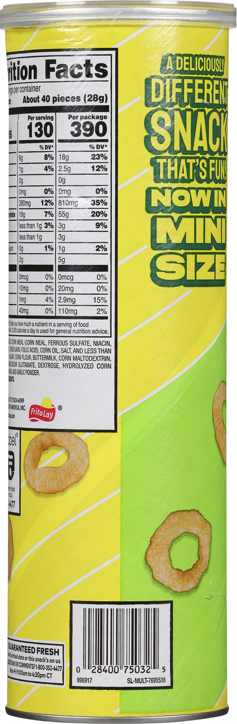Funyuns Original Onion Flavored Rings Minis 2.875 oz
