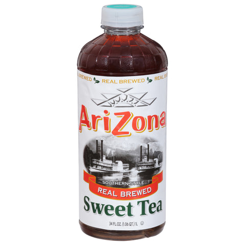 AriZona Real Brewed Southern-Style Sweet Tea 34 fl oz - 12 Pack