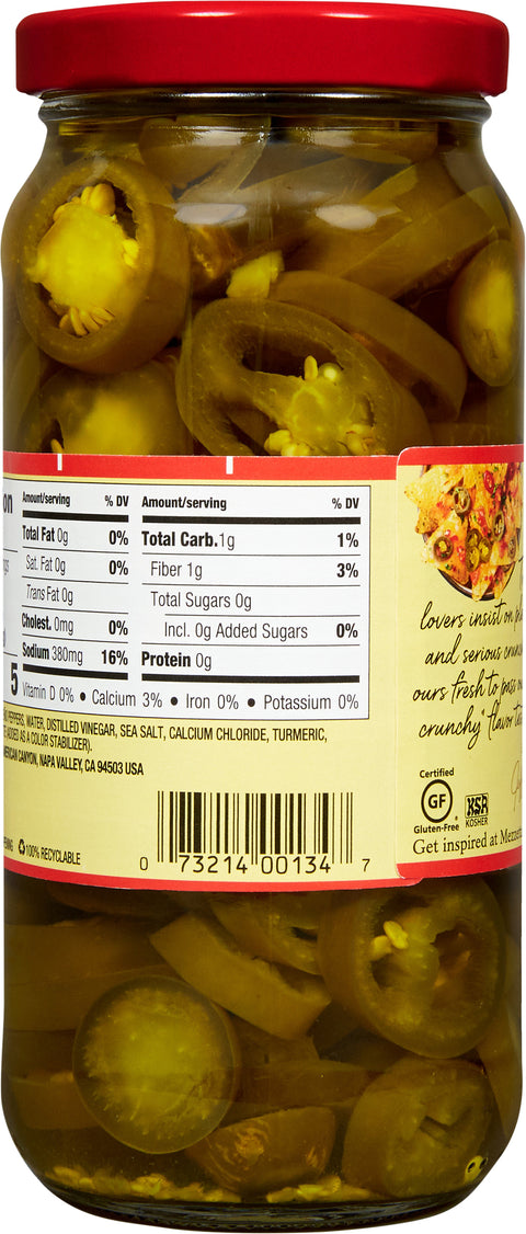 Mezzetta Deli-Sliced Hot Jalapeno Peppers 16 FZ