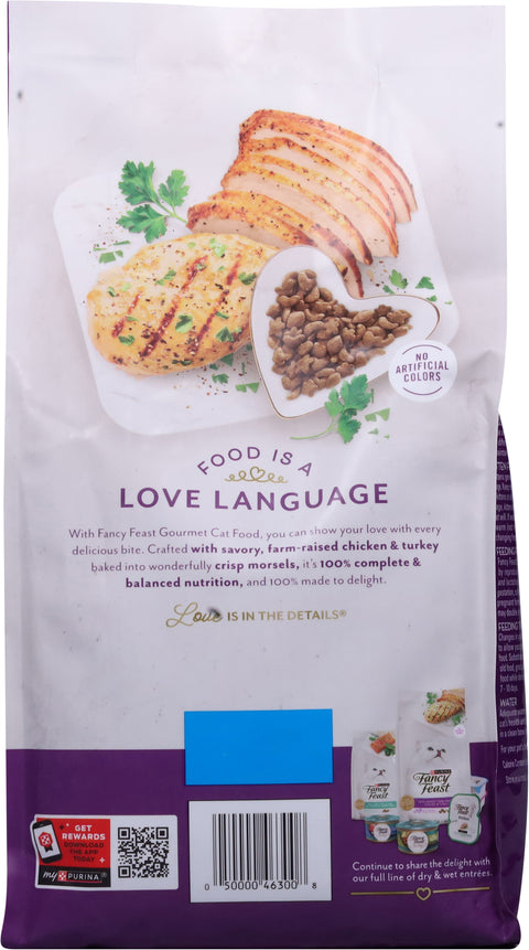 Fancy Feast Gourmet with Savory Farm-Raised Chicken & Turkey Cat Food 48 oz