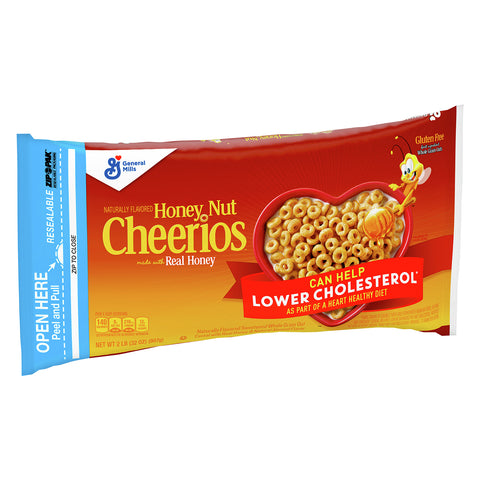 General Mills Honey Nut Cheerios Bag 32 OZ