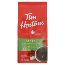 Tim Horton'S Ground Coffee Decaf - 12 OZ 6 Pack