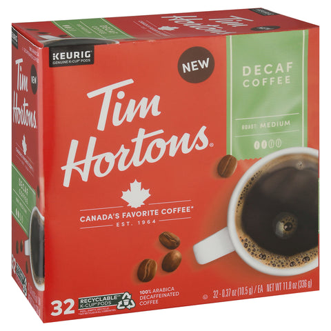 Tim Hortons K-Cup Decaf Coffee - 11.8 OZ 4 Pack