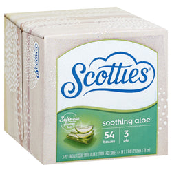 Scotties Facial Tissue Soothing Aloe - 54 CT 36 Pack