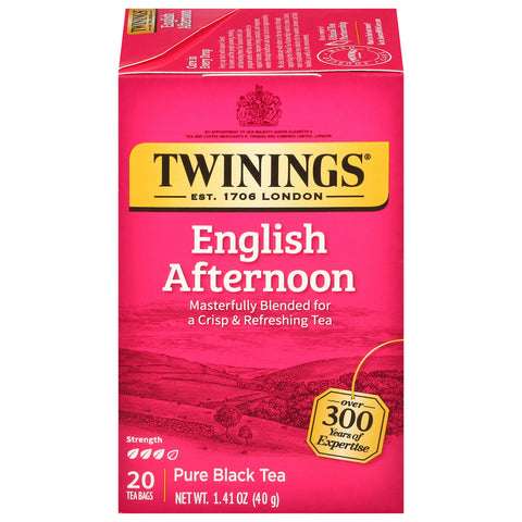 Twinings English Afternoon Black Tea 20 CT