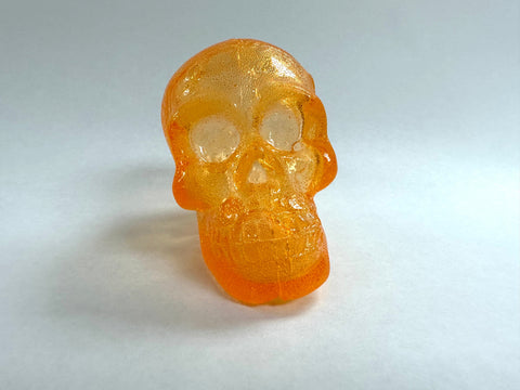 Hollow Hard Candy Skull filled with Gummies