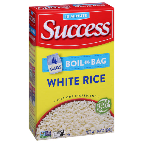 Success Rice Boil In Bag White 14 OZ