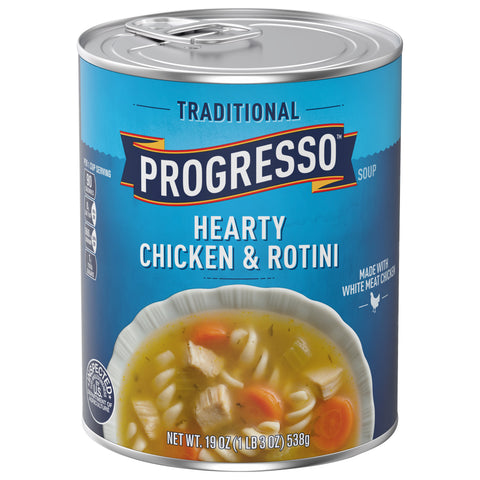 Progresso Traditional Soup Hearty Chicken & Rotini 19 OZ