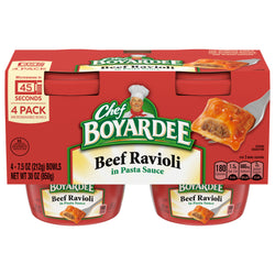 Chef Boyardee Beef Ravioli Bowls - 30 OZ 6 Pack