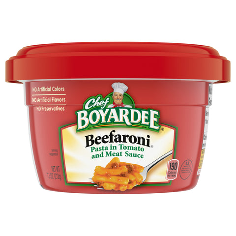 Chef Boyardee Beefaroni Pasta - 7.5 OZ 12 Pack