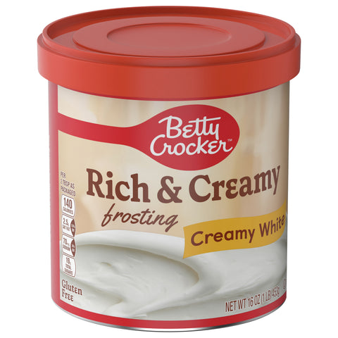 Betty Crocker Rich & Creamy White Frosting 16 OZ