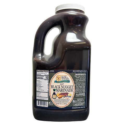 Stello Foods - Rosie's Black Nugget Marinade 64 oz