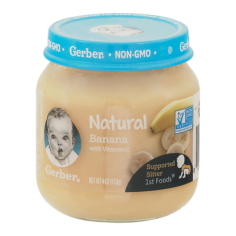 Gerber Banana 4 oz
