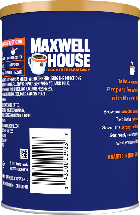 Maxwell House Coffee Ground Regular Decaffeinated 11 OZ