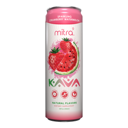 Mitra9 Brands Kava Strawberry Watermelon - 12 FL OZ 24 Pack