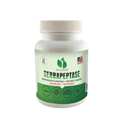 FOR LONG LIFE. Serrapeptase Proteolytic Enzyme - 60 CT 6 Pack