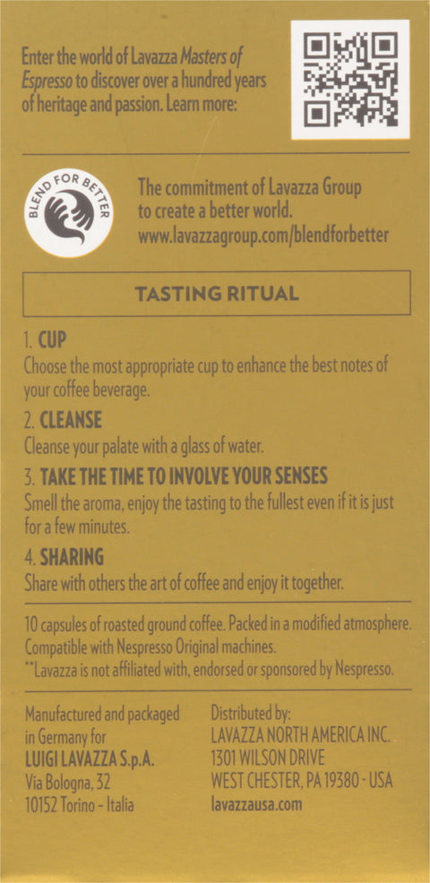 Lavazza 5/13 Light Roast Ground Bright & Floral Coffee 1.97 oz