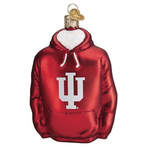 Indiana Hoodie Ornament