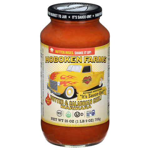 Hoboken Farms Butter & Calabrian Chili Marinara Sauce 25 oz