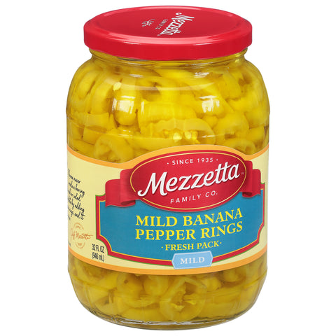 Mezzetta Mild Banana Pepper Rings 32 FZ