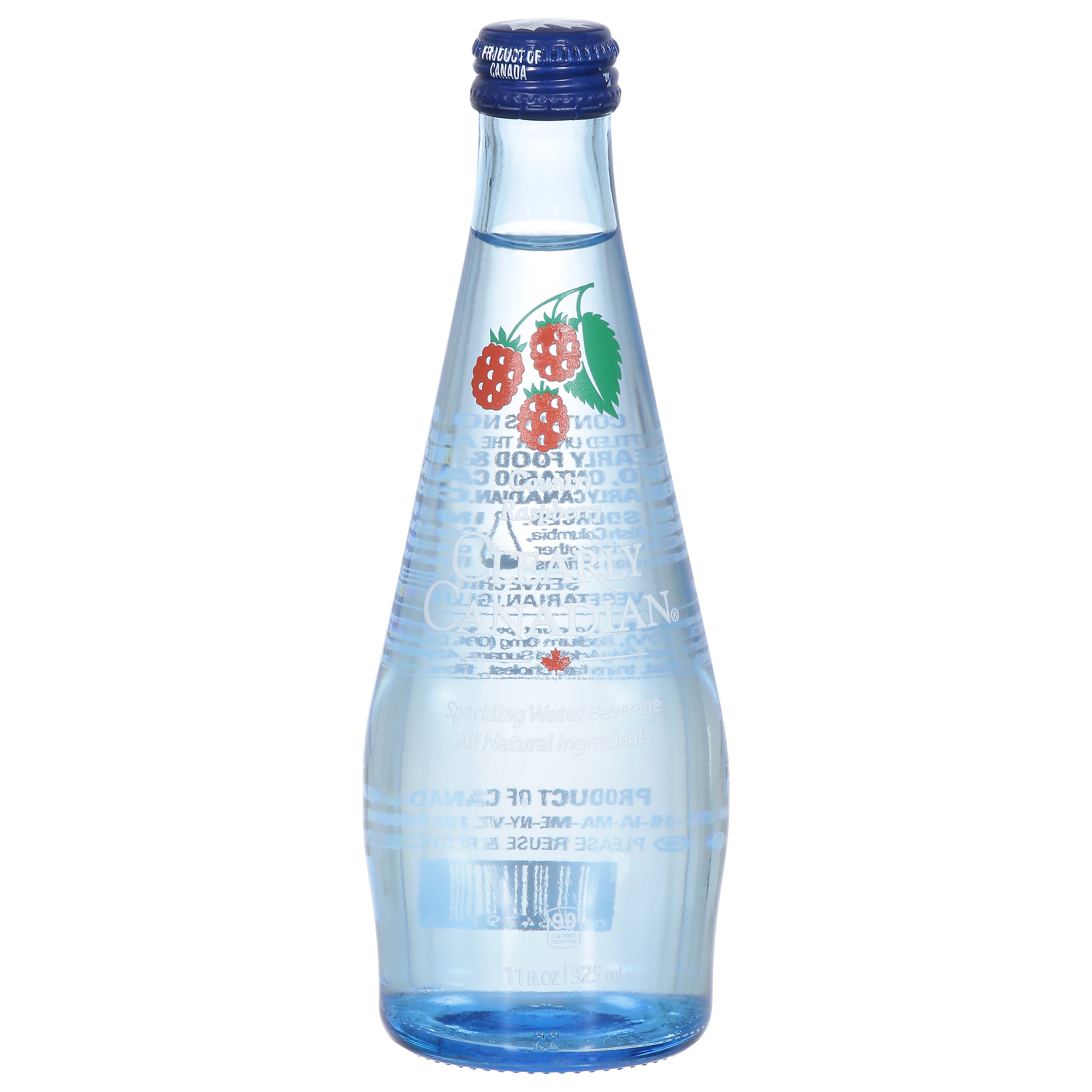 Clearly Canadian Water Beverage Country Raspberry - 11 FZ 12 Pack ...