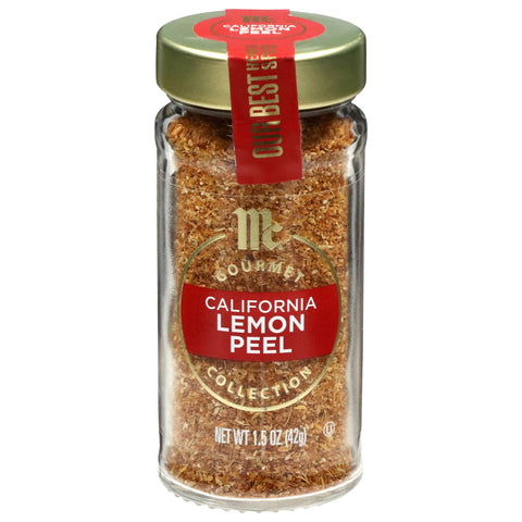 Mccormick Lemon Peel Gourmet Seasoning - 1.5 OZ 3 Pack