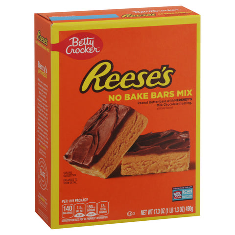 Betty Crocker No Bake Reese's Bars Mix 17.3 oz