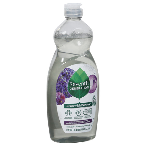 Seventh Generation Dish Soap Lavender Flower & Mint Scent 19 FZ